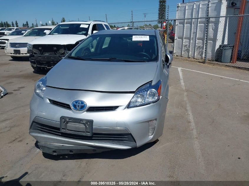 2014 Toyota Prius Plug-In VIN: JTDKN3DP4E3060727 Lot: 39510325
