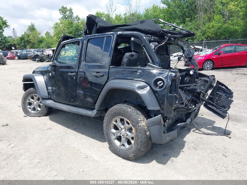 2020 Jeep Wrangler Unlimited Freedom 4X4 VIN: 1C4HJXDG2LW241916 Lot: 39510327