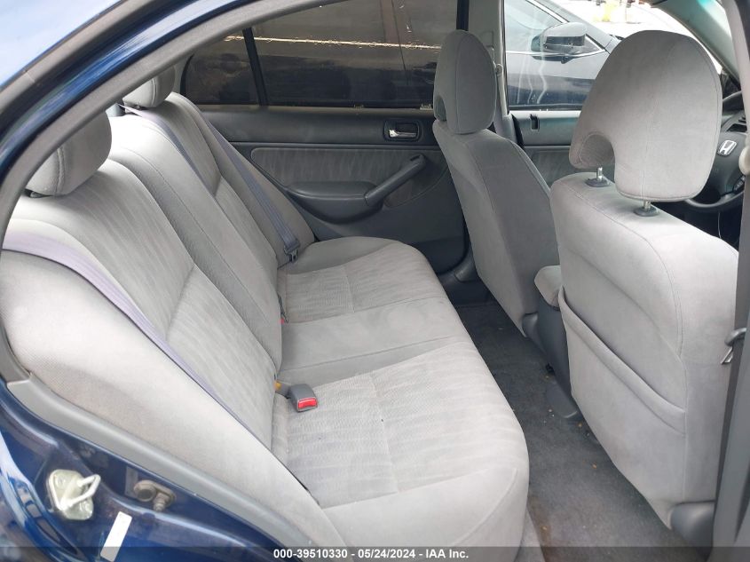 2004 Honda Civic Lx VIN: 2HGES16554H607636 Lot: 39510330