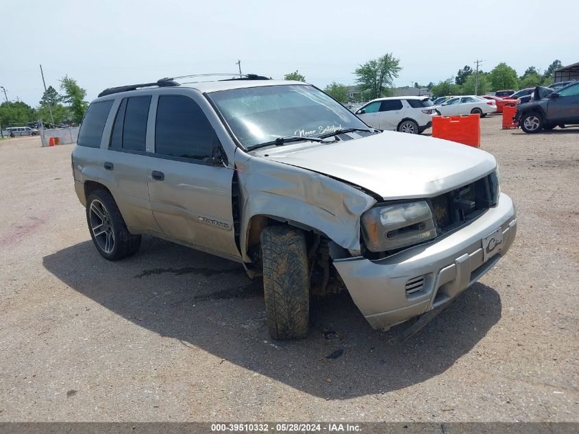 2002 Chevrolet Trailblazer Ls VIN: 1GNDS13S022518039 Lot: 39510332