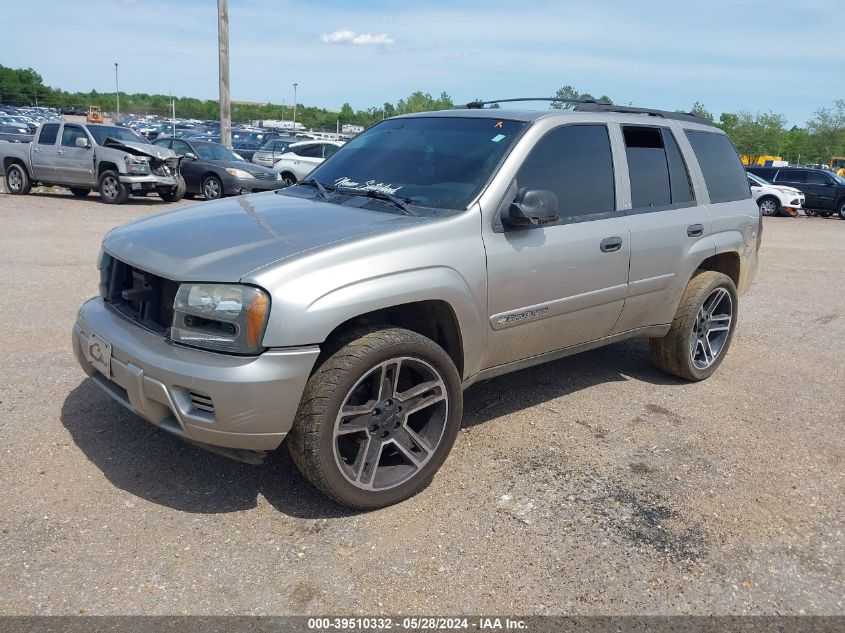 2002 Chevrolet Trailblazer Ls VIN: 1GNDS13S022518039 Lot: 39510332