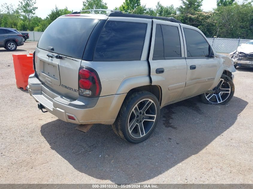 2002 Chevrolet Trailblazer Ls VIN: 1GNDS13S022518039 Lot: 39510332