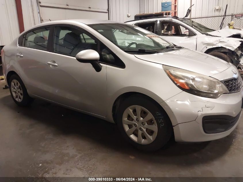 2013 Kia Rio Lx VIN: KNADM4A32D6256940 Lot: 39510333