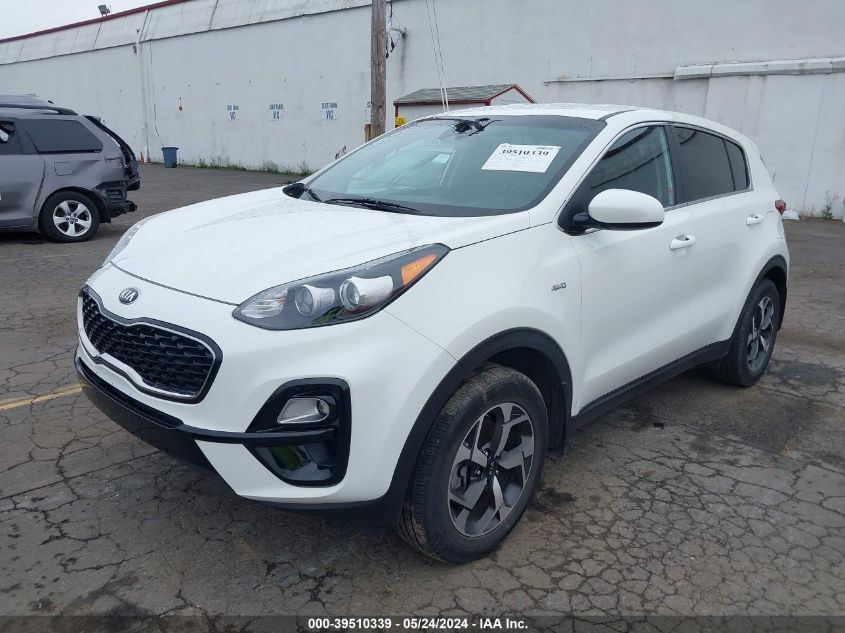 2020 Kia Sportage Lx VIN: KNDPMCAC5L7808207 Lot: 39510339