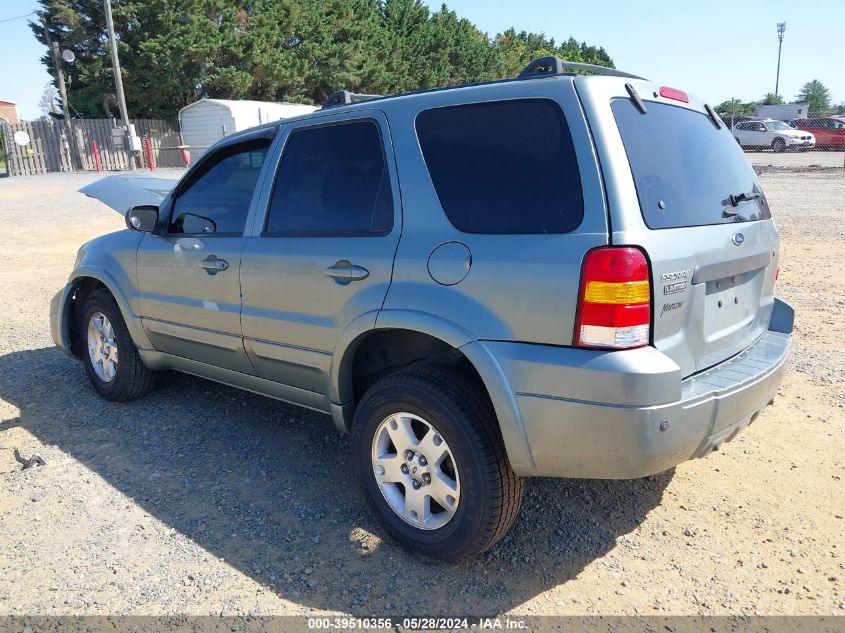 2006 Ford Escape Limited VIN: 1FMYU94136KA01439 Lot: 39510356