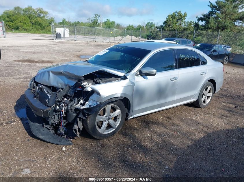 2015 Volkswagen Passat Se VIN: 1VWBV7A35FC055009 Lot: 39510357