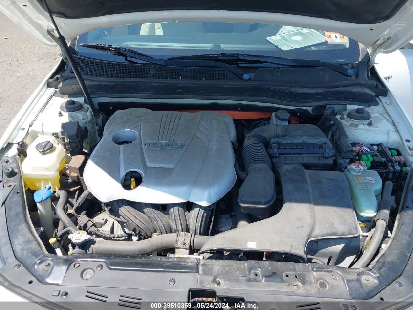 2013 Kia Optima Hybrid VIN: KNAGM4AD6D5045879 Lot: 39510359