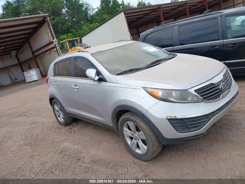 2013 Kia Sportage Lx VIN: KNDPB3A25D7399138 Lot: 39510361