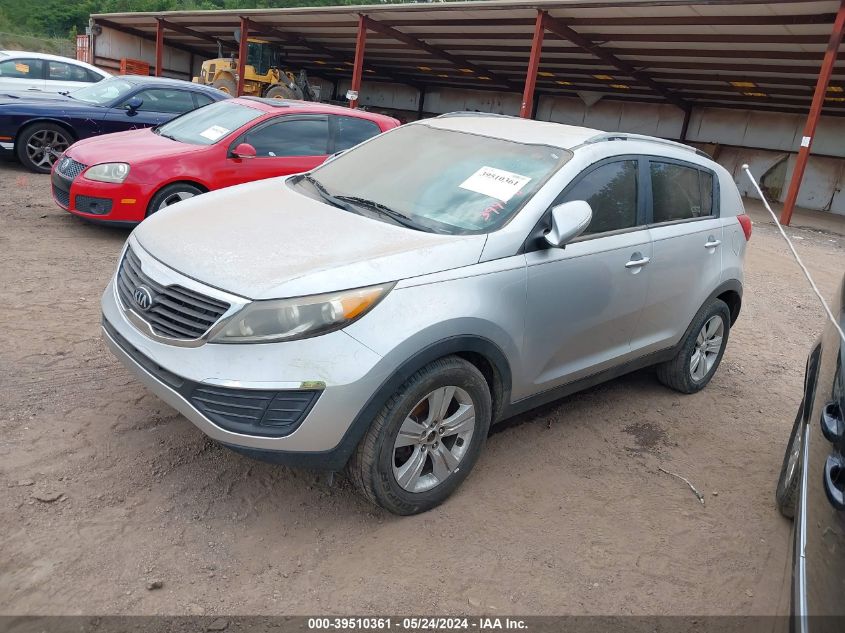 2013 Kia Sportage Lx VIN: KNDPB3A25D7399138 Lot: 39510361