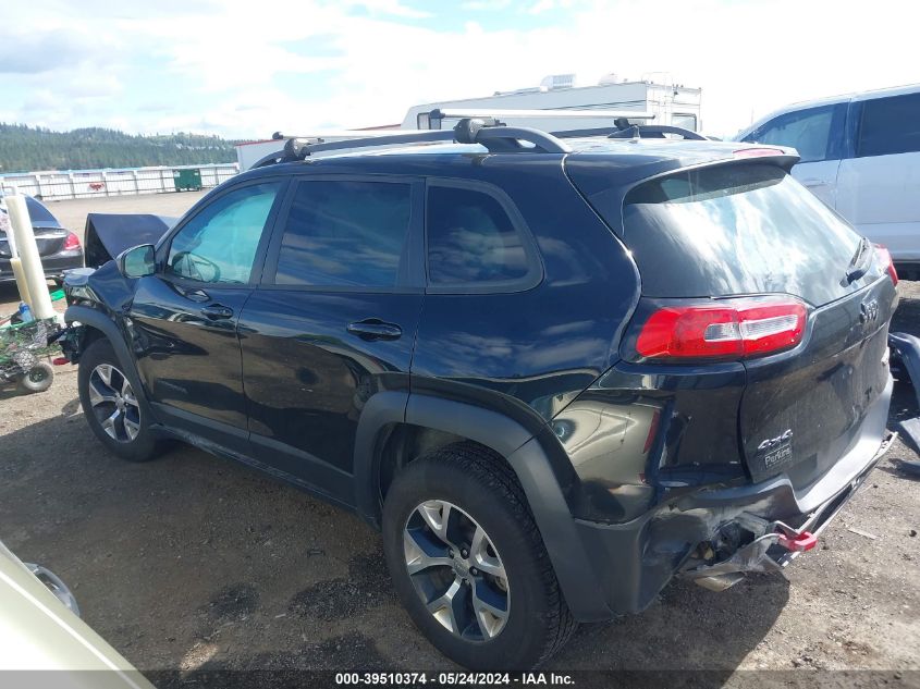 2016 Jeep Cherokee Trailhawk VIN: 1C4PJMBS5GW179063 Lot: 39510374