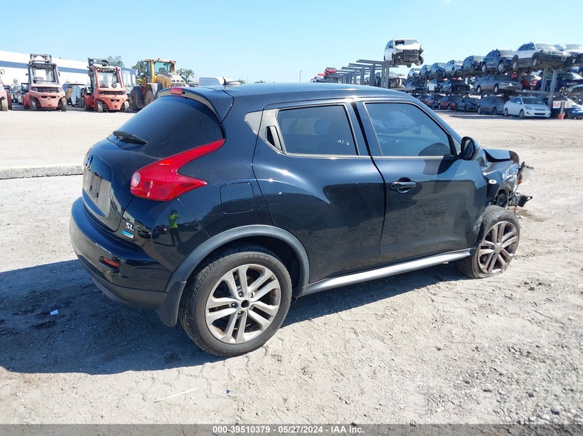 2014 Nissan Juke Sl VIN: JN8AF5MR9ET359317 Lot: 39510379