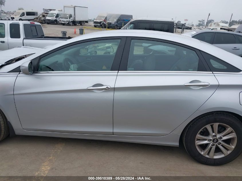 2012 Hyundai Sonata Gls VIN: 5NPEB4AC2CH489704 Lot: 39510389