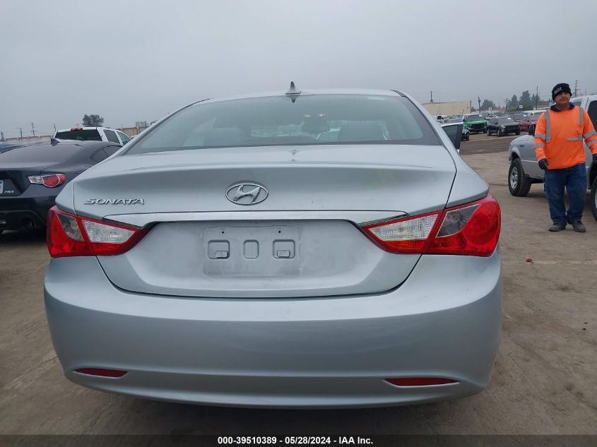 2012 Hyundai Sonata Gls VIN: 5NPEB4AC2CH489704 Lot: 39510389