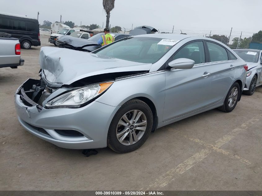 2012 Hyundai Sonata Gls VIN: 5NPEB4AC2CH489704 Lot: 39510389