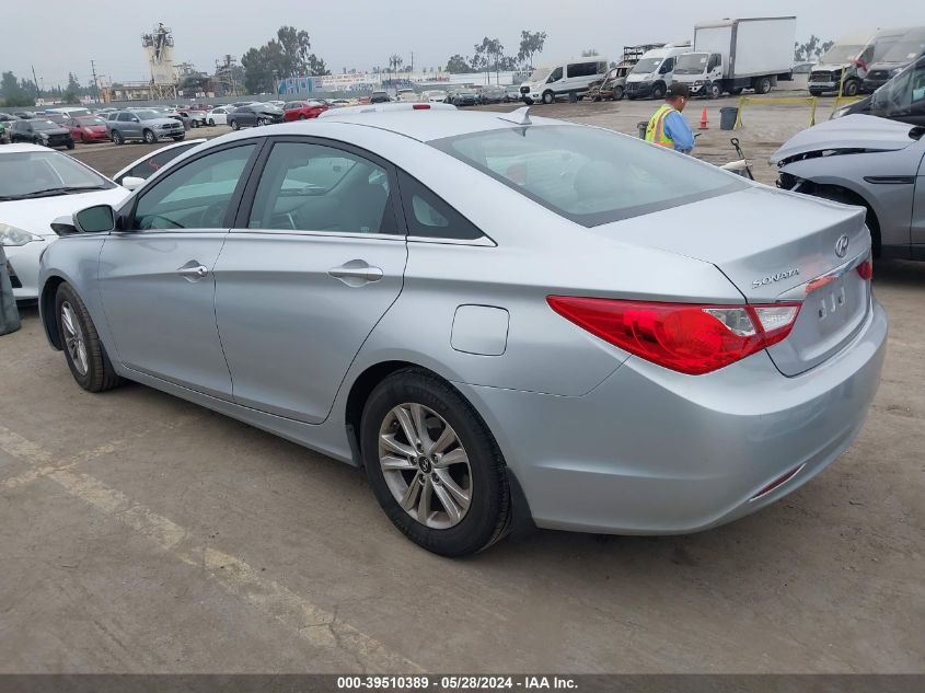 2012 Hyundai Sonata Gls VIN: 5NPEB4AC2CH489704 Lot: 39510389