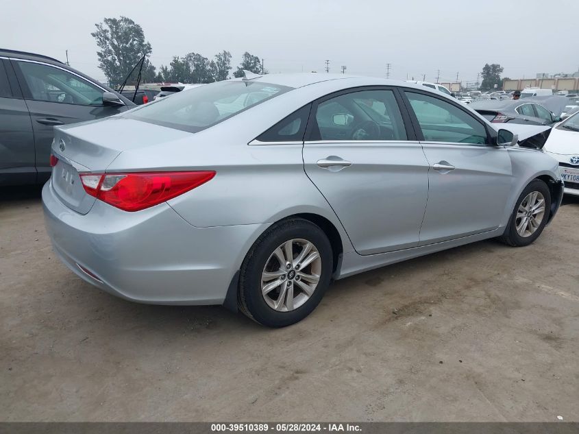 2012 Hyundai Sonata Gls VIN: 5NPEB4AC2CH489704 Lot: 39510389