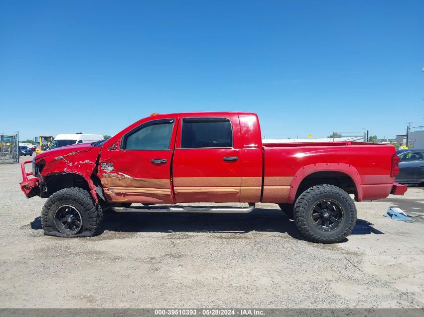 2007 Dodge Ram 2500 Laramie VIN: 3D7KS29C87G729466 Lot: 39510393