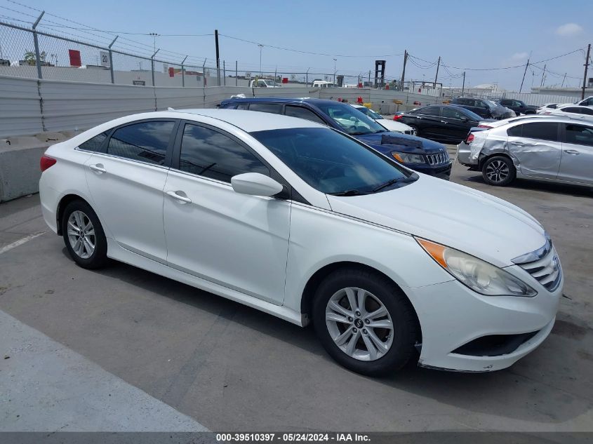 2014 Hyundai Sonata Gls VIN: 5NPEB4AC5EH831052 Lot: 39510397