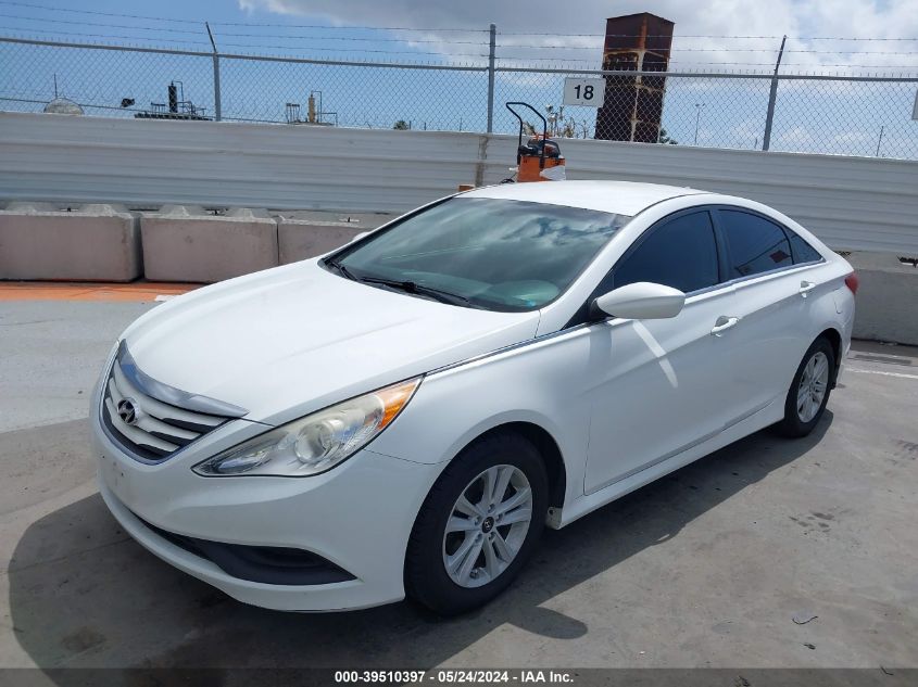 2014 HYUNDAI SONATA GLS - 5NPEB4AC5EH831052