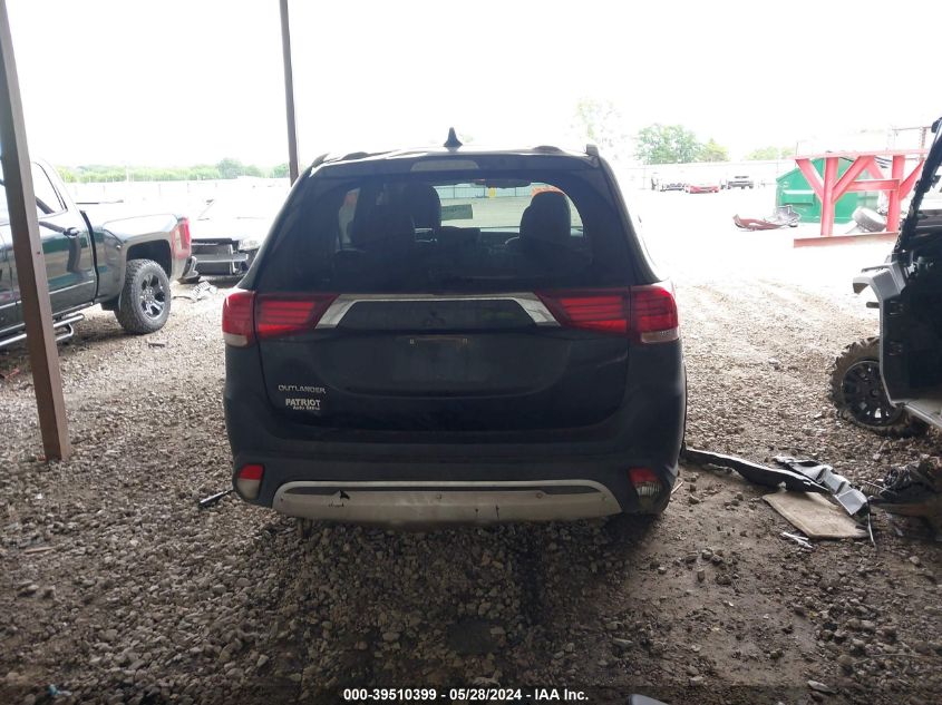 2020 Mitsubishi Outlander Sel 2.4 S-Awc VIN: JA4AZ3A37LZ037948 Lot: 39510399