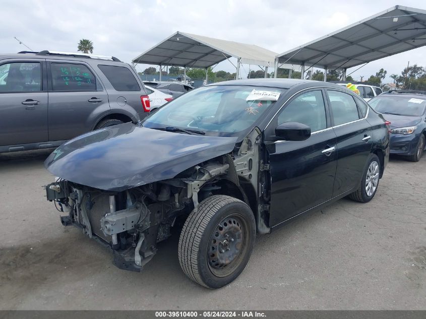 2015 Nissan Sentra S VIN: 3N1AB7AP7FY291309 Lot: 39510400