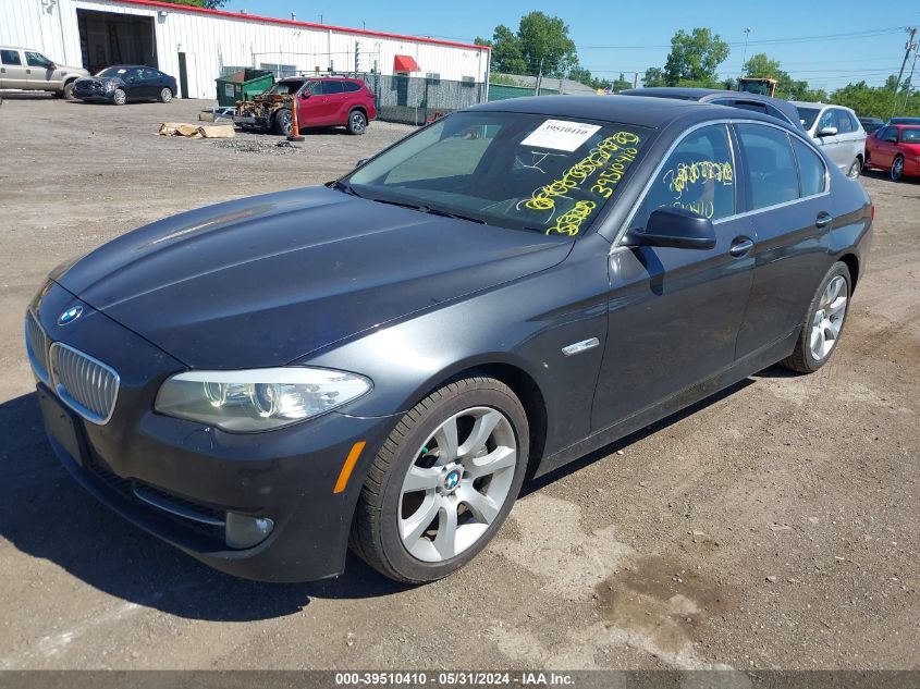 2013 BMW 550I xDrive VIN: WBAFU9C5XDDY71090 Lot: 39510410