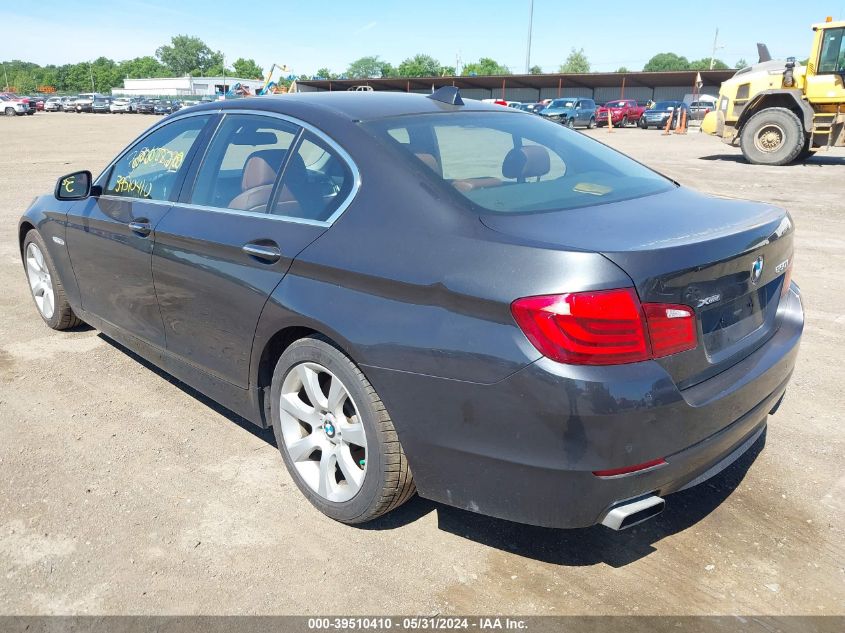 2013 BMW 550I xDrive VIN: WBAFU9C5XDDY71090 Lot: 39510410