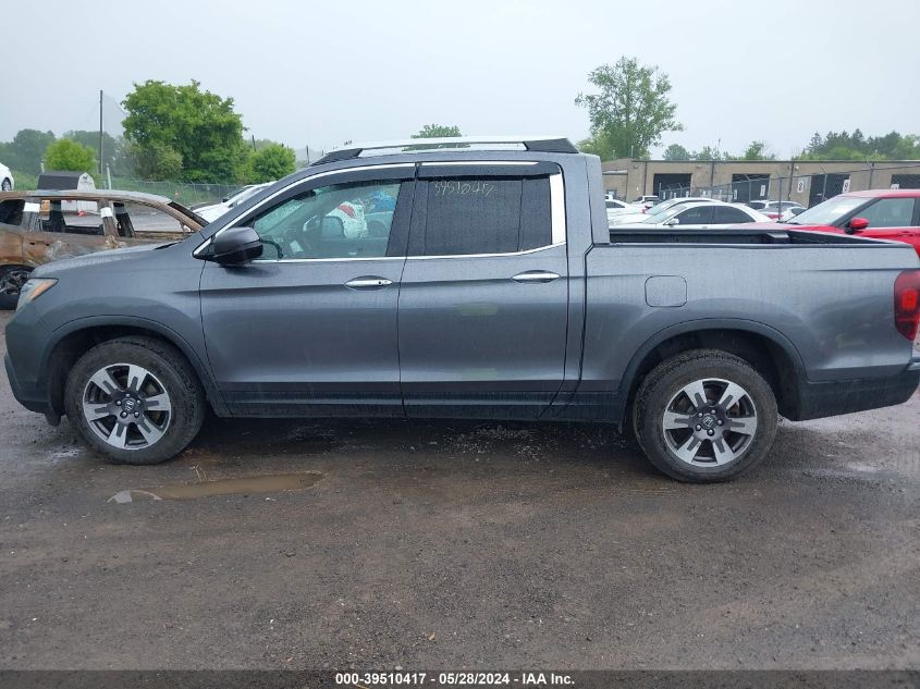 2017 Honda Ridgeline Rtl-E VIN: 5FPYK3F76HB014993 Lot: 39510417