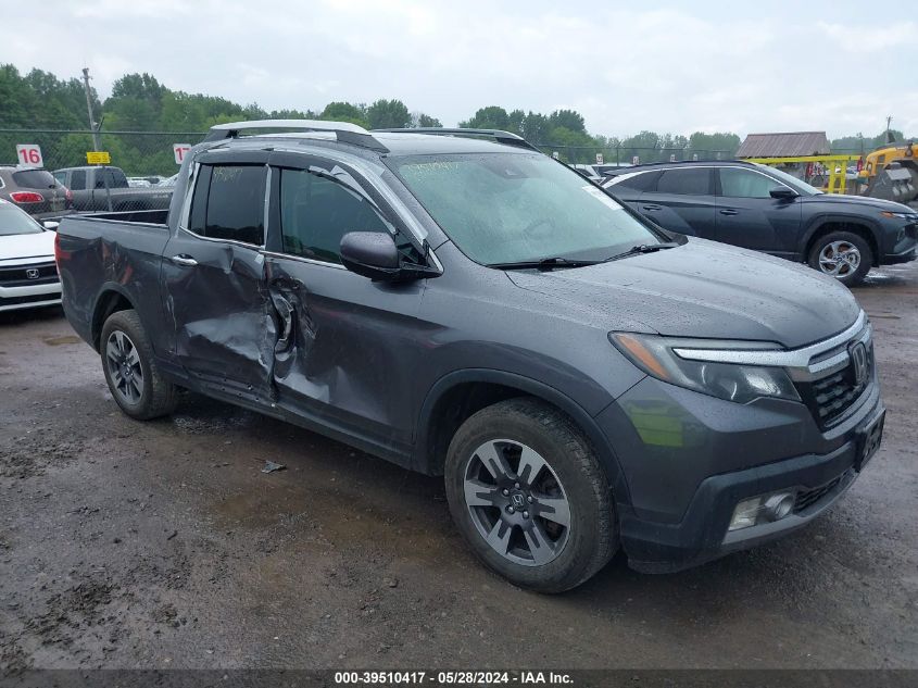 2017 Honda Ridgeline Rtl-E VIN: 5FPYK3F76HB014993 Lot: 39510417