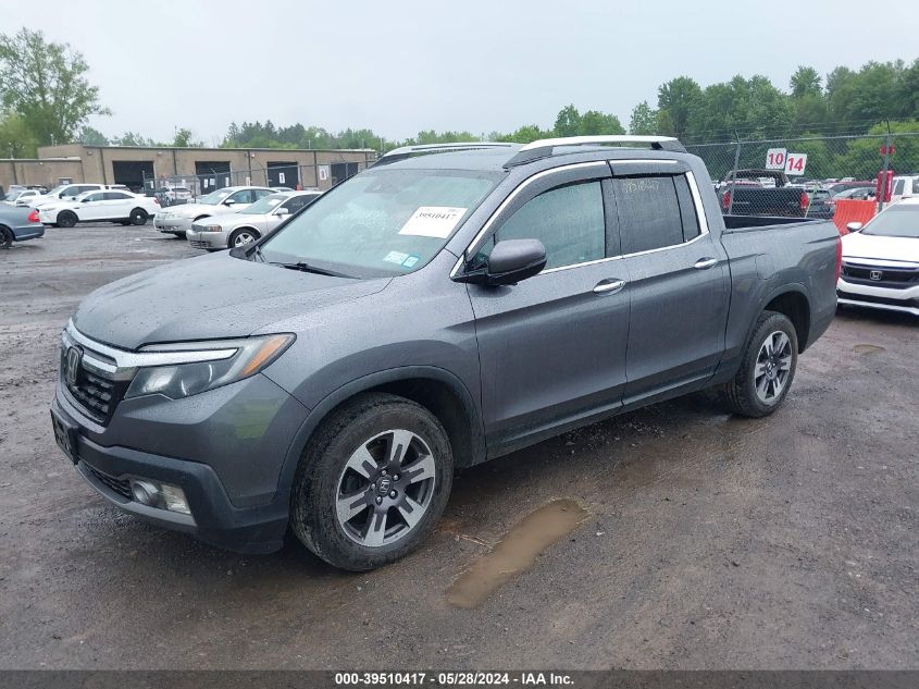 2017 Honda Ridgeline Rtl-E VIN: 5FPYK3F76HB014993 Lot: 39510417