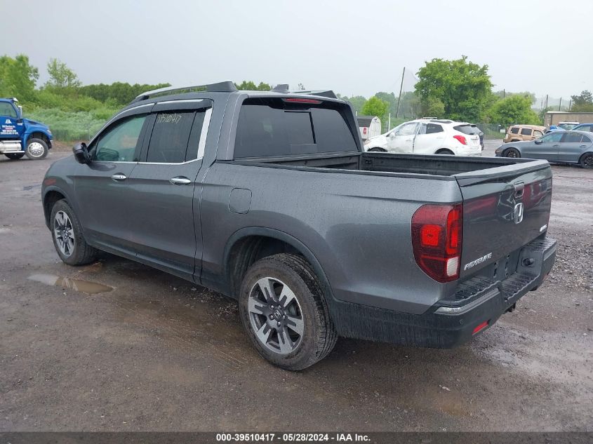 2017 Honda Ridgeline Rtl-E VIN: 5FPYK3F76HB014993 Lot: 39510417