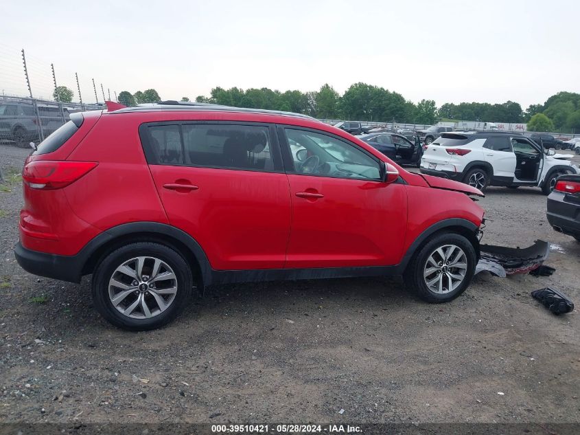 2015 Kia Sportage Lx VIN: KNDPB3AC6F7712208 Lot: 39510421