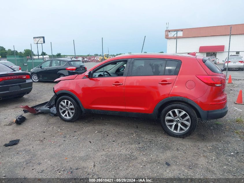 2015 Kia Sportage Lx VIN: KNDPB3AC6F7712208 Lot: 39510421