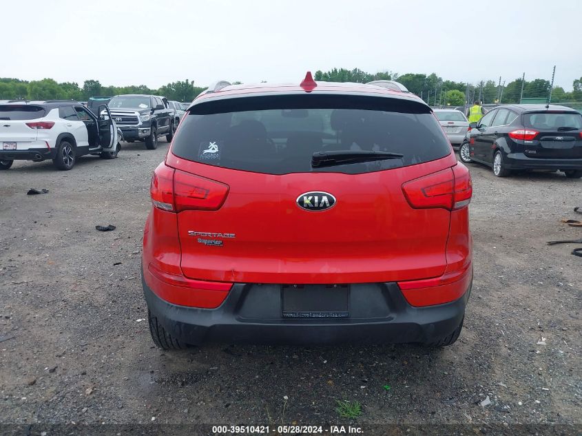 2015 Kia Sportage Lx VIN: KNDPB3AC6F7712208 Lot: 39510421