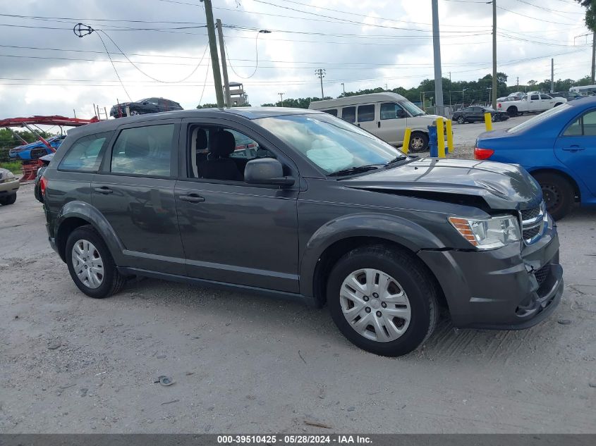 2015 Dodge Journey Se VIN: 3C4PDCAB3FT573541 Lot: 39510425