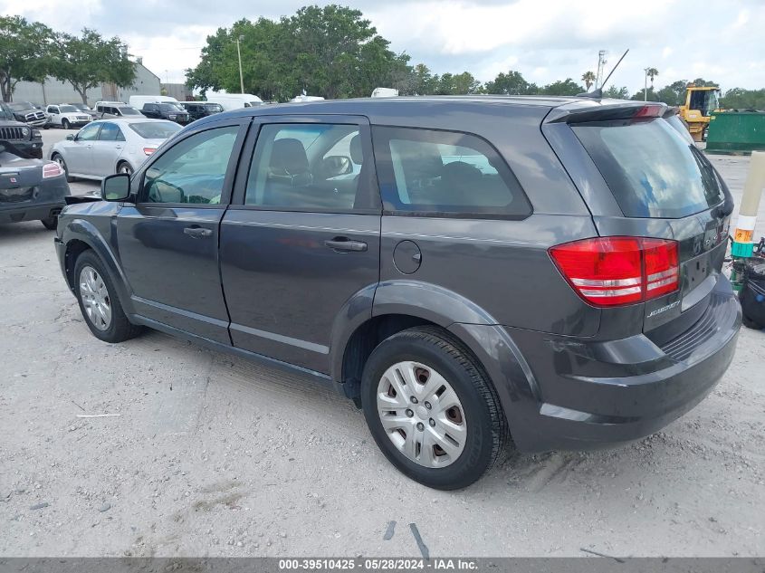 2015 Dodge Journey Se VIN: 3C4PDCAB3FT573541 Lot: 39510425