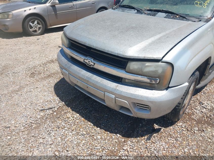 2007 Chevrolet Trailblazer Ls VIN: 1GNDS13S172158903 Lot: 39510431