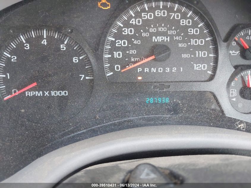 2007 Chevrolet Trailblazer Ls VIN: 1GNDS13S172158903 Lot: 39510431