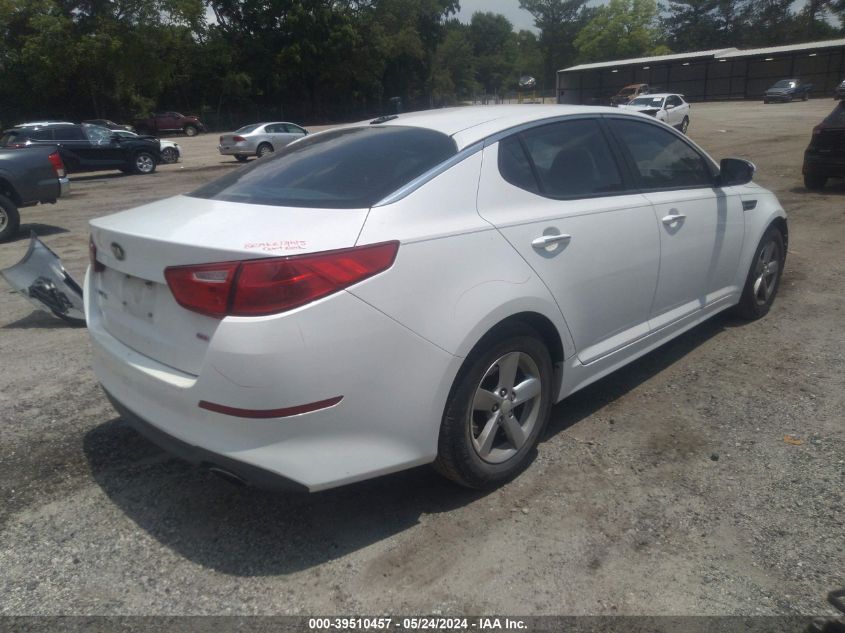 2015 KIA OPTIMA LX - 5XXGM4A76FG415014