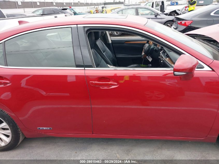 2015 Lexus Es 300H VIN: JTHBW1GG5F2096512 Lot: 39510463