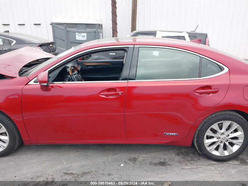 2015 Lexus Es 300H VIN: JTHBW1GG5F2096512 Lot: 39510463