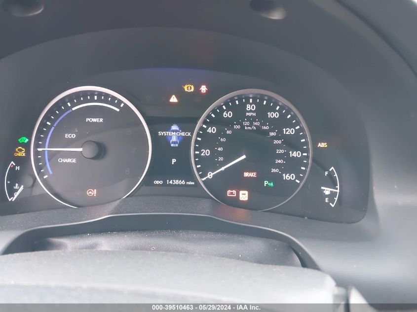 2015 Lexus Es 300H VIN: JTHBW1GG5F2096512 Lot: 39510463