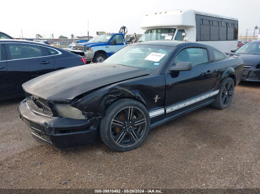 2006 Ford Mustang V6 VIN: 1ZVFT80N665256938 Lot: 39510482