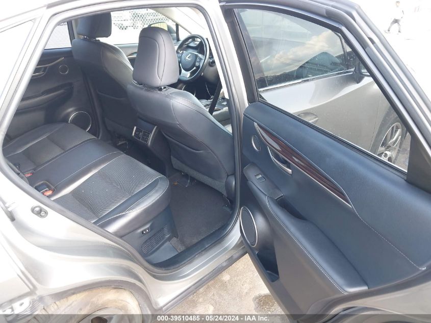 2016 Lexus Nx 200T VIN: JTJYARBZ5G2033944 Lot: 39510485