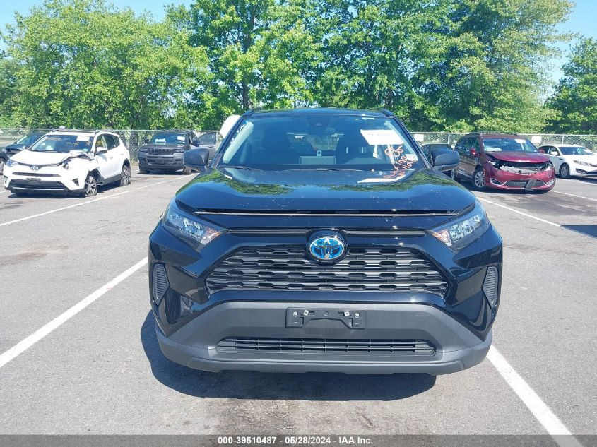 2021 Toyota Rav4 Le Hybrid VIN: 4T3LWRFV6MU042919 Lot: 39510487