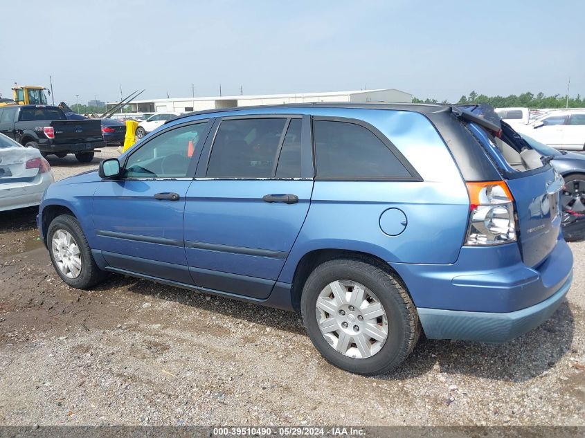 2007 Chrysler Pacifica VIN: 2A8GM48L27R256674 Lot: 39510490