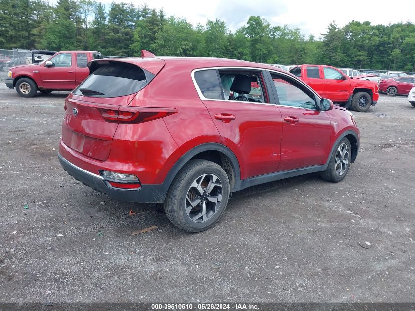 2022 Kia Sportage Lx VIN: KNDPMCAC6N7967952 Lot: 39510510