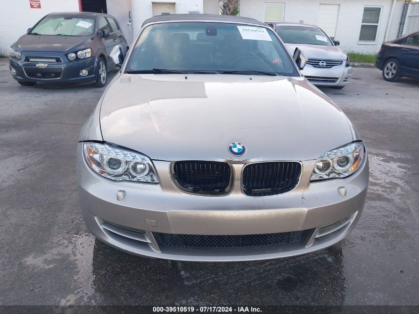 2011 BMW 128I VIN: WBAUL7C59BVM78994 Lot: 39510519