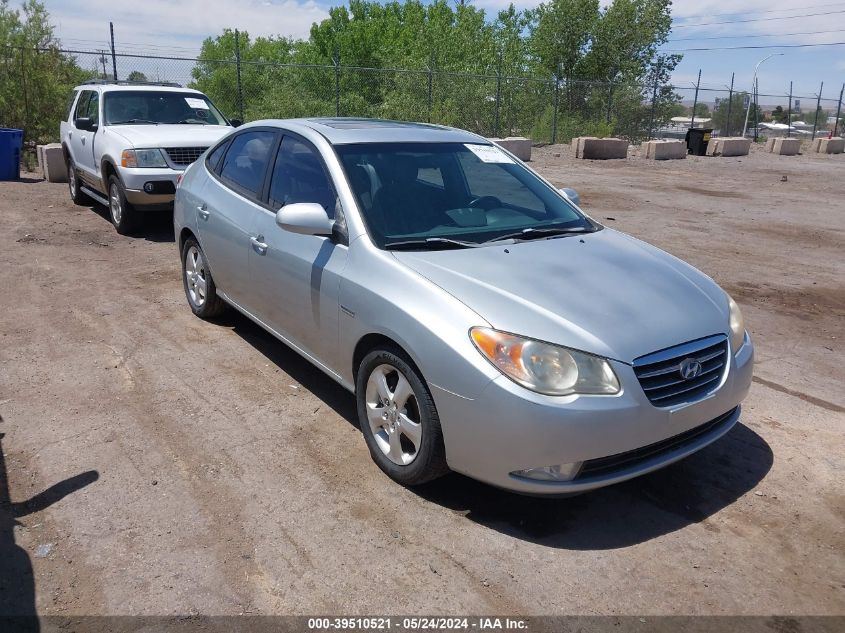 2007 Hyundai Elantra Gls/Limited/Se VIN: KMHDU46D87U124099 Lot: 39510521