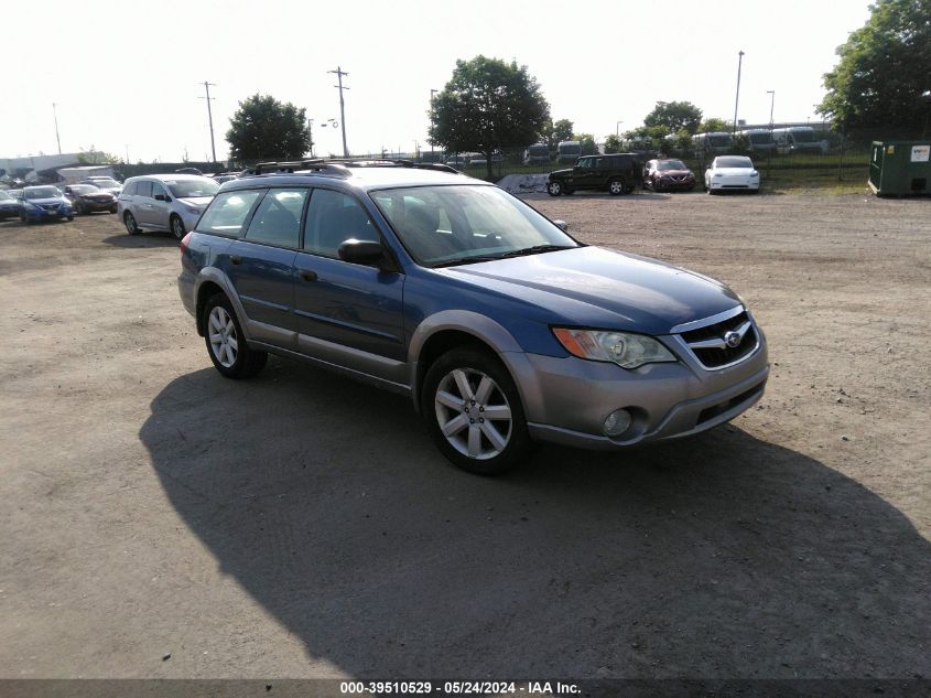 2009 Subaru Outback 2.5I VIN: 4S4BP61CX97310785 Lot: 39510529